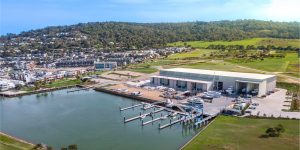 Boatyard and marina berths
