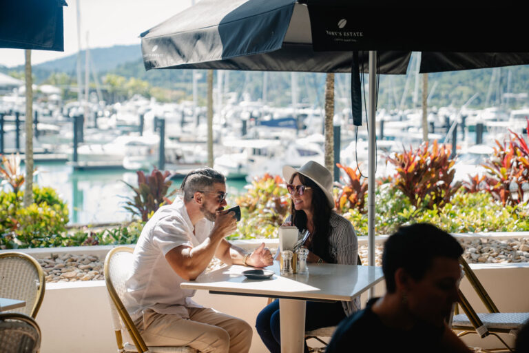 Waterfront dining