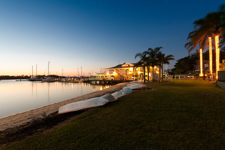 Soldiers Point Marina Twilight