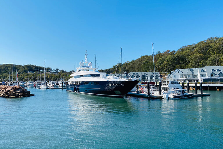 Superyacht berthing options