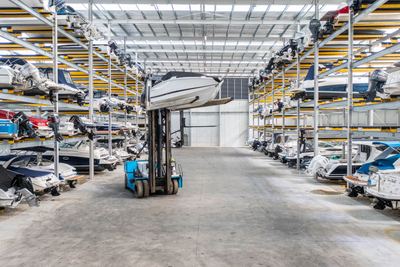 Dry boat storage near Melbourne CBD